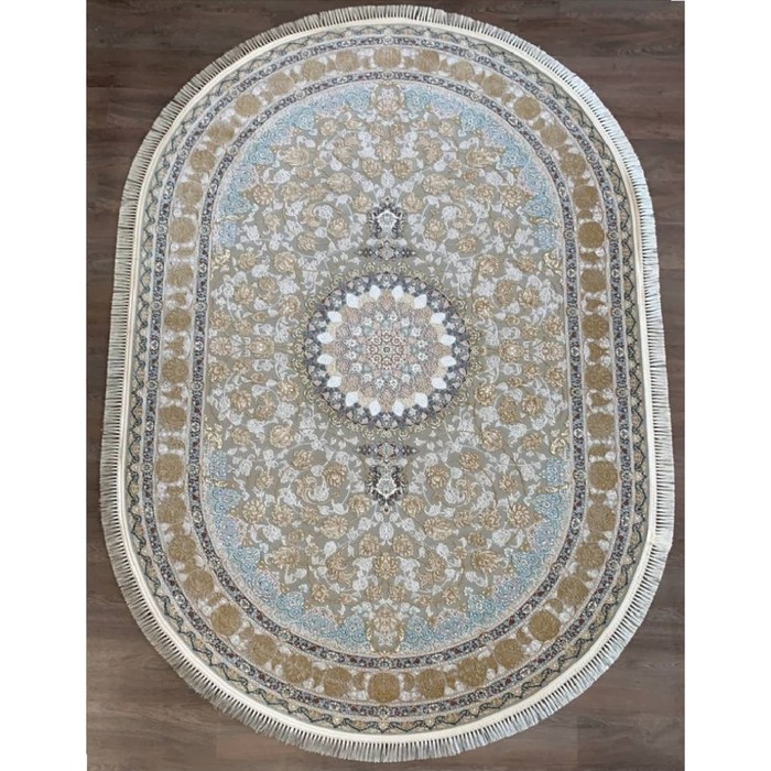 

Ковёр овальный Mashad 1200 G129, размер 120x170 см, цвет fi