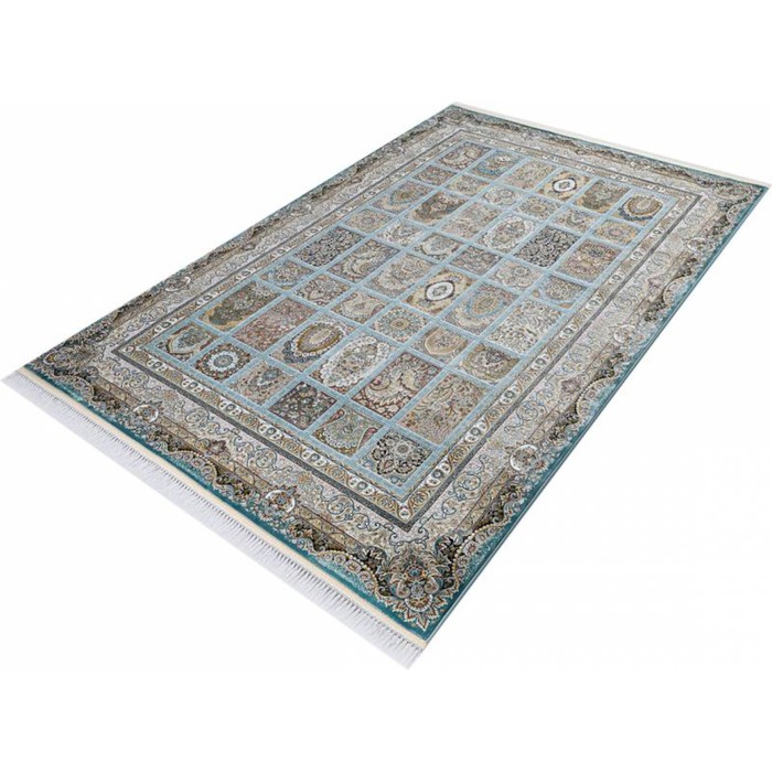 

Ковёр прямоугольный Mashad 1500 G139, размер 150x225 см, цвет blue/gray