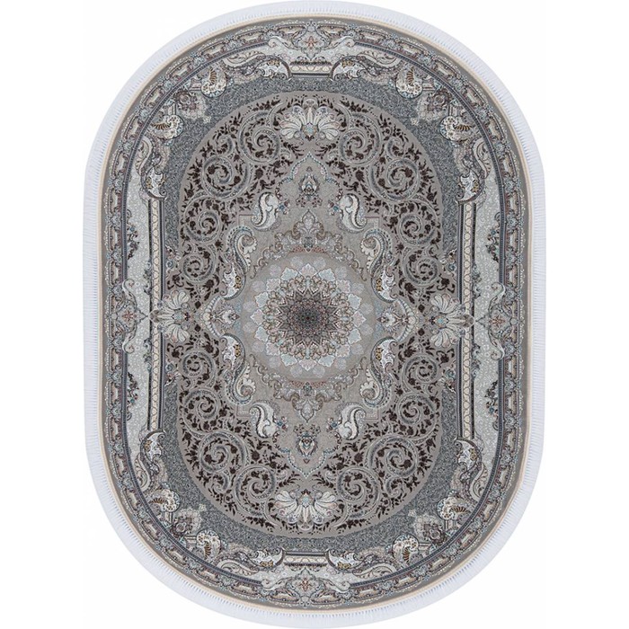 

Ковёр овальный Mashad 1500 G144, размер 250x350 см, цвет fi