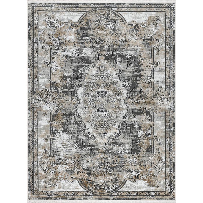 

Ковёр прямоугольный Ninova 38713A, размер 80x150 см, цвет l.grey/white