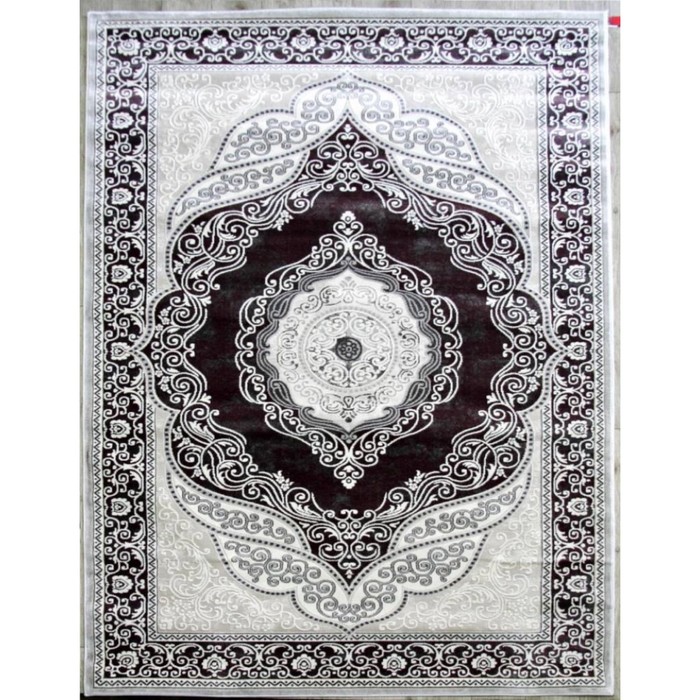 

Ковёр прямоугольный Rimma Lux 36868J, размер 160x400 см, цвет l.grey/lila