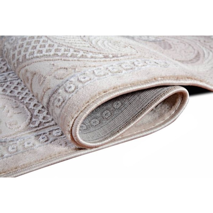 

Ковёр прямоугольный Rimma Lux 36891A, размер 120x170 см, цвет beige/beige