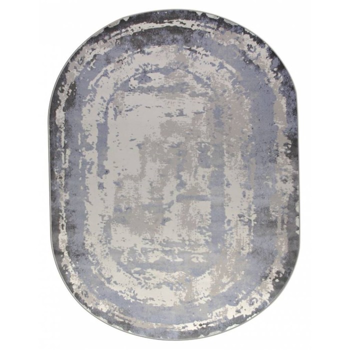 

Ковёр овальный Rimma Lux 36897J, размер 60x110 см, цвет blue/grey