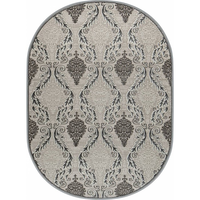 

Ковёр овальный Rimma Lux 36912J, размер 80x150 см, цвет cream/grey