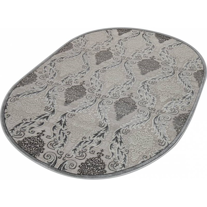 

Ковёр овальный Rimma Lux 36912J, размер 240x400 см, цвет cream/grey