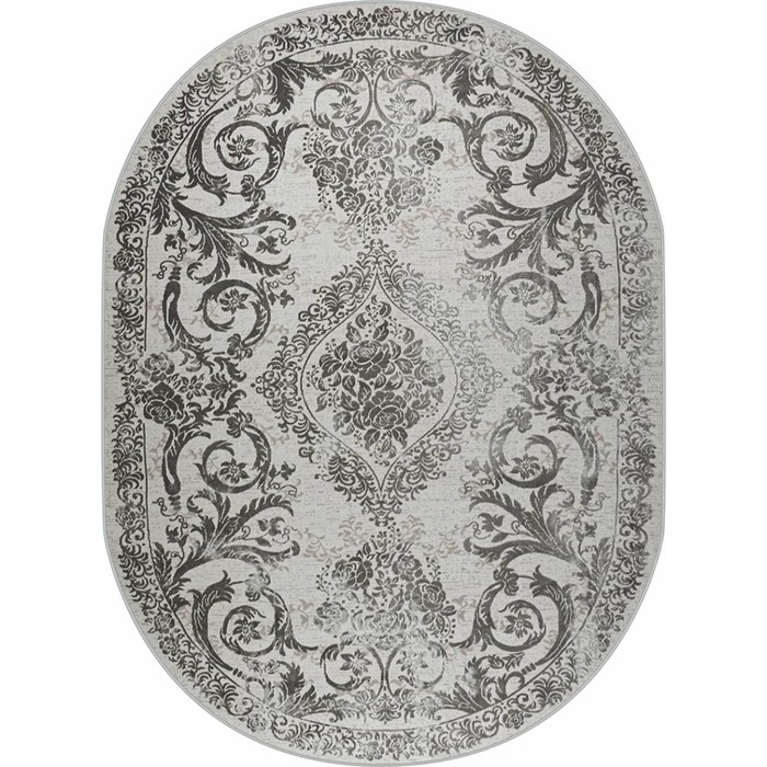 

Ковёр овальный Rimma Lux 36932J, размер 300x400 см, цвет cream/grey