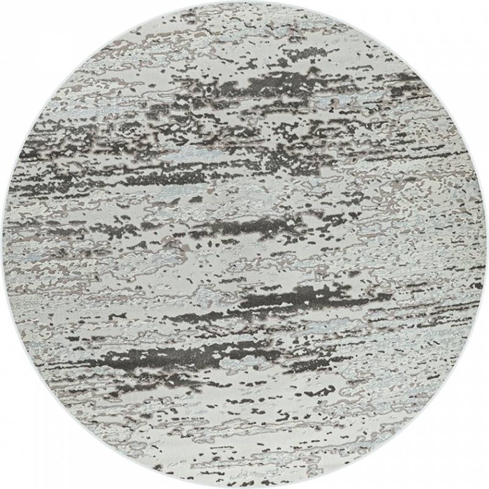 

Ковёр круглый Rimma Lux 37441C, размер 240x240 см, цвет grey/l.grey