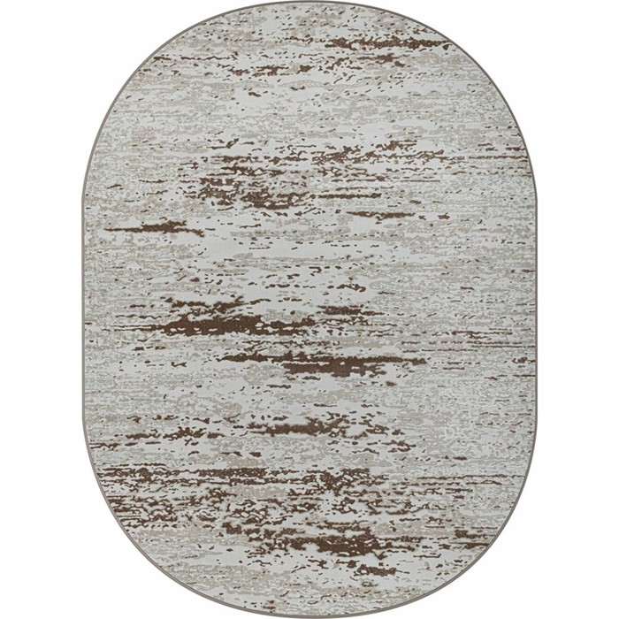 

Ковёр овальный Rimma Lux 37441C, размер 240x400 см, цвет beige/d.beige