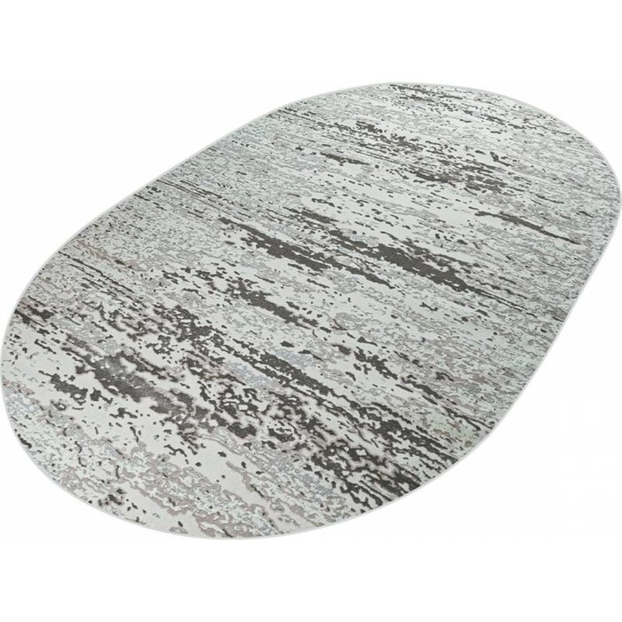 

Ковёр овальный Rimma Lux 37441C, размер 240x400 см, цвет grey/l.grey