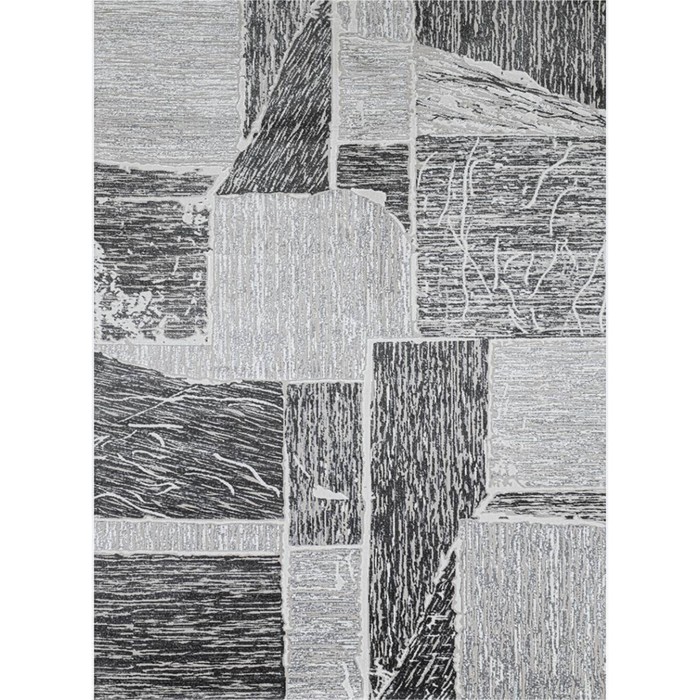 

Ковёр прямоугольный Rimma Lux 37642B, размер 100x200 см, цвет l.grey/grey