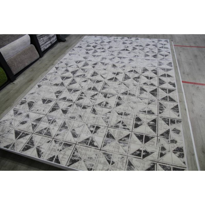 

Ковёр прямоугольный Rimma Lux 39439A, размер 200x500 см, цвет cream/grey