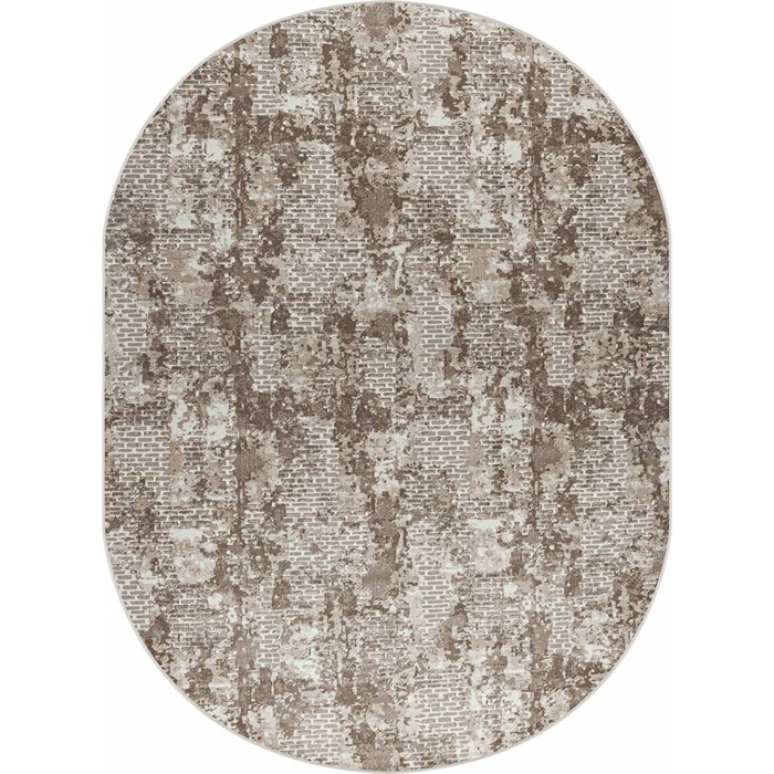 

Ковёр овальный Rimma Lux 39459X, размер 100x300 см, цвет cream/d.beige