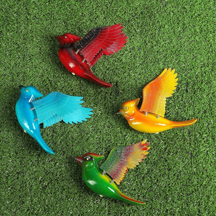 Декоративный штекер "Свиристель" микс