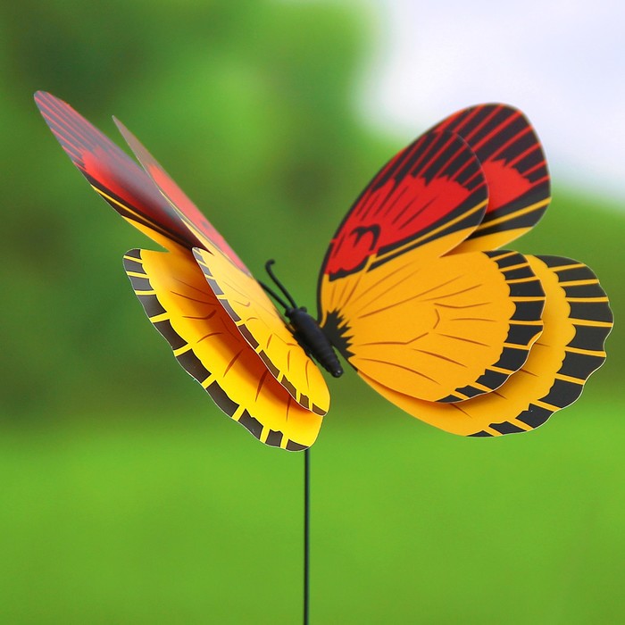 Набор декоративного штекера 6 шт. "Бабочка парусница" микс