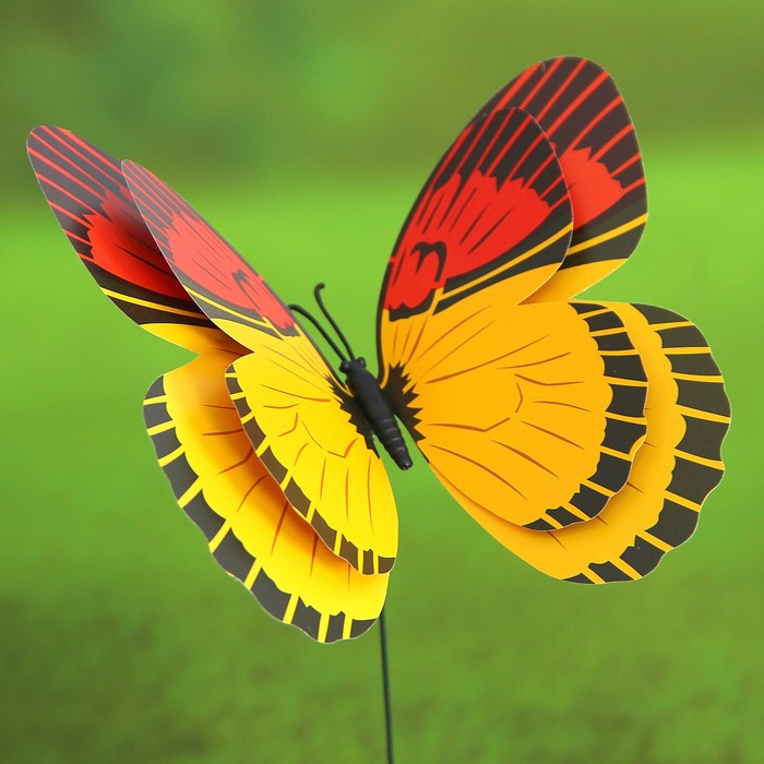 Набор декоративного штекера 6 шт. "Бабочка парусница" микс