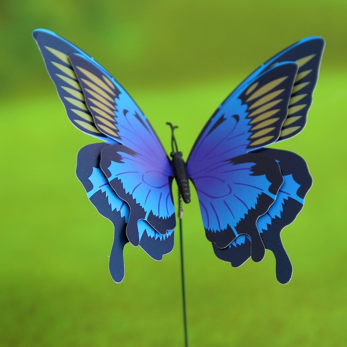 Набор декоративного штекера 6 шт. "Бабочка парусница" микс