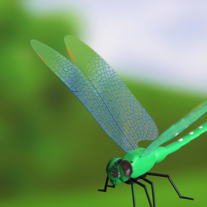 Набор декоративного штекера 6 шт. "Стрекоза" микс