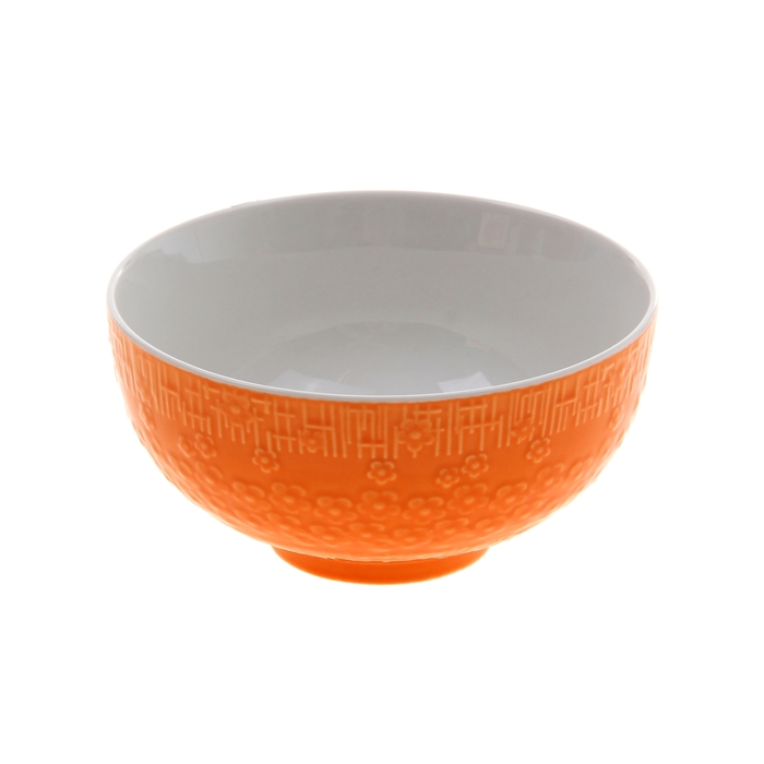 Миска "Вербена" 450 мл 13х7 см, оранжевый