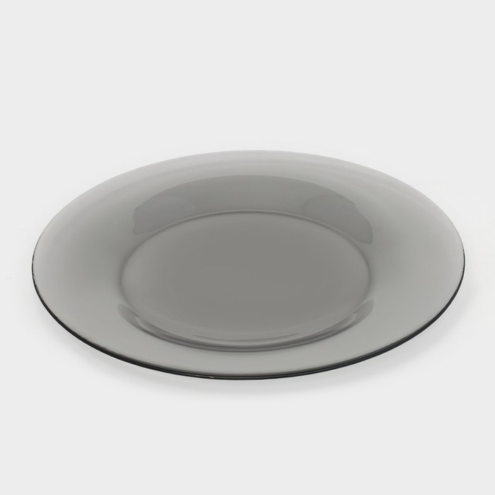 Тарелка обеденная стеклянная «Симпатия», d=25 см тарелка десертная симпатия стеклянная d 19 6см ocz1888 осз 1566588