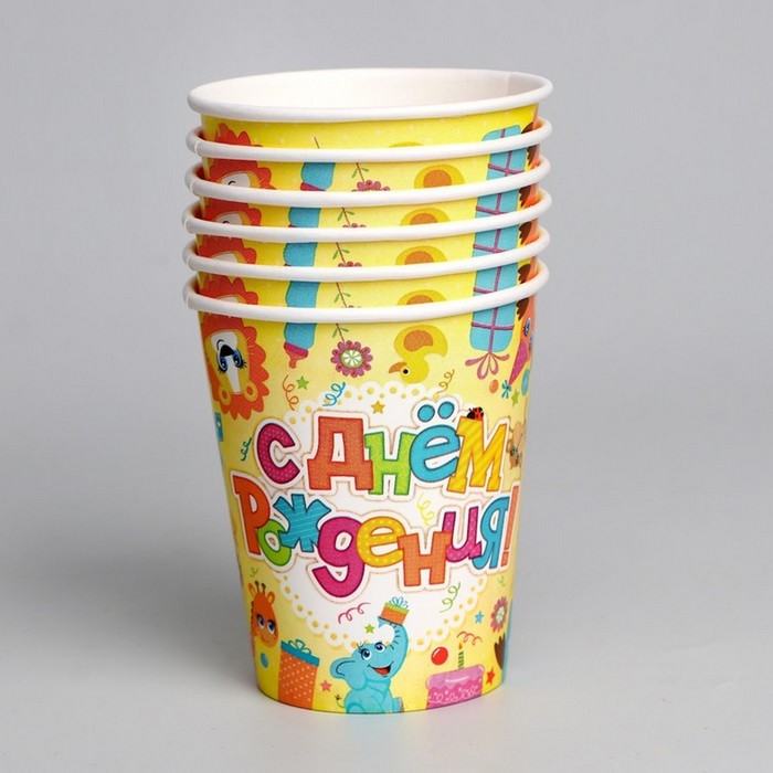 

Набор бумажной посуды «С Праздником!»