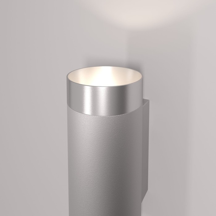 фото Подсветка интерьерная elektrostandard, poli gu10 180x60x92 мм, ip20, цвет серебро