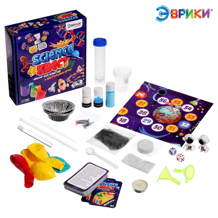 

Набор для опытов «Science квест»