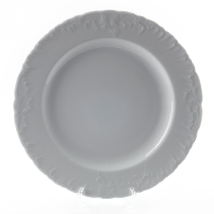 Блюдо круглое Cmielow Rococo «Узор платина», d=32 см блюдо круглое софия d 32 см