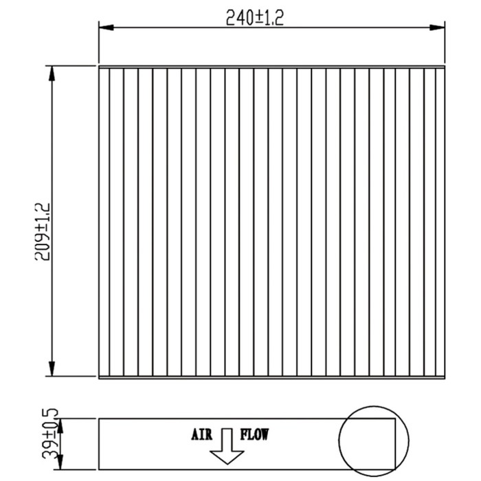 

Фильтр салонный Totachi TCA-431