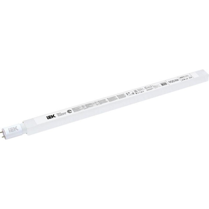 

Лампа светодиодная ECO T8 10Вт линейная 230В 6500К G13 IEK LLE-T8-10-230-65-G13