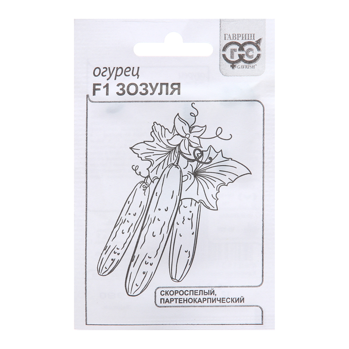 

Семена Огурец "Зозуля", F1, б/п, 0,2 г