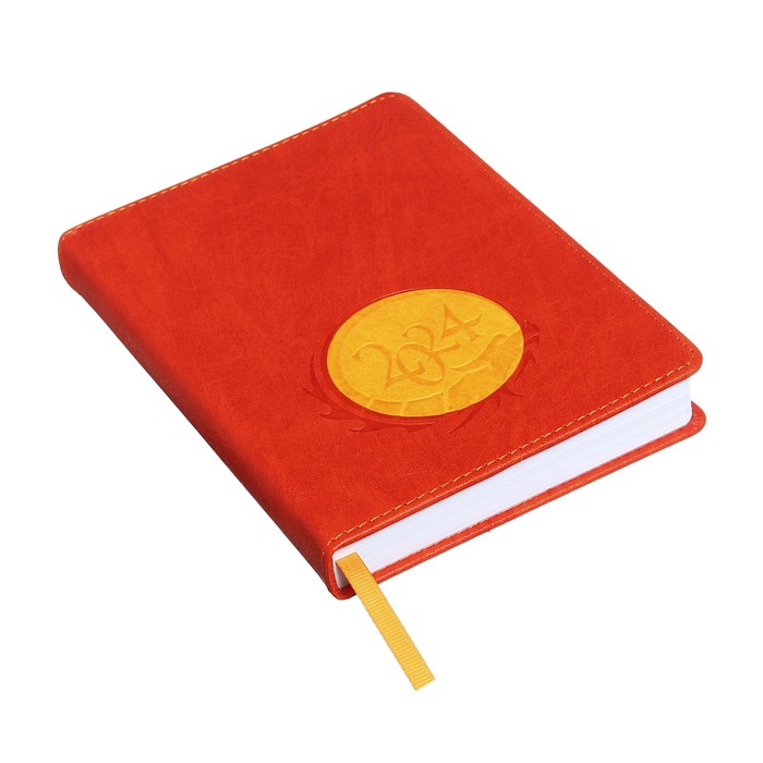 Ежедневник датированный 2024, А6+, 176 листов 