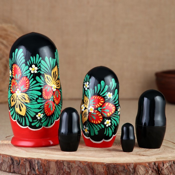 

Матрёшка «Клубничка», 5 кукольная, 18 см
