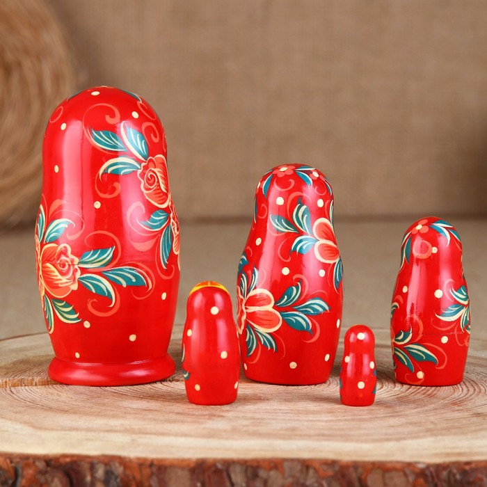 

Матрёшка «Ресницы», 5 кукольная, 11 см