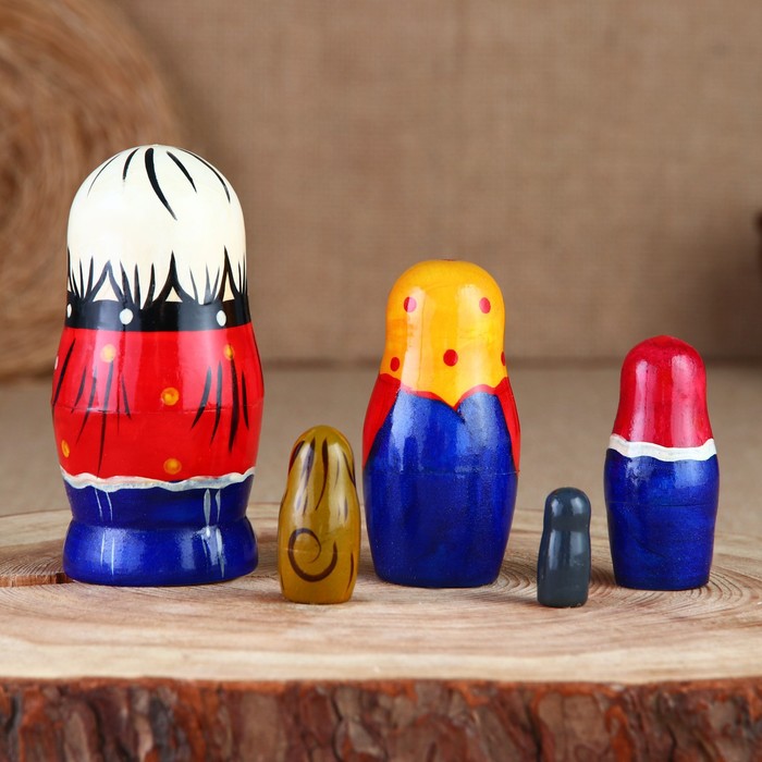 

Матрёшка «Репка», 5 кукольная, 11 см