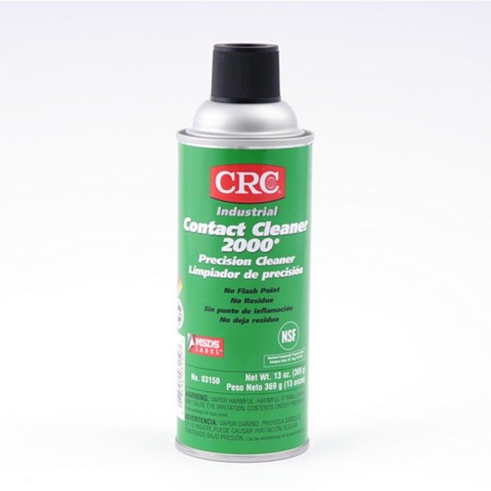 Очиститель электроконтактов CRC Contact Cleaner 2000 NSF, аэрозоль, 369 г binja crc co contact cleaner aerosol