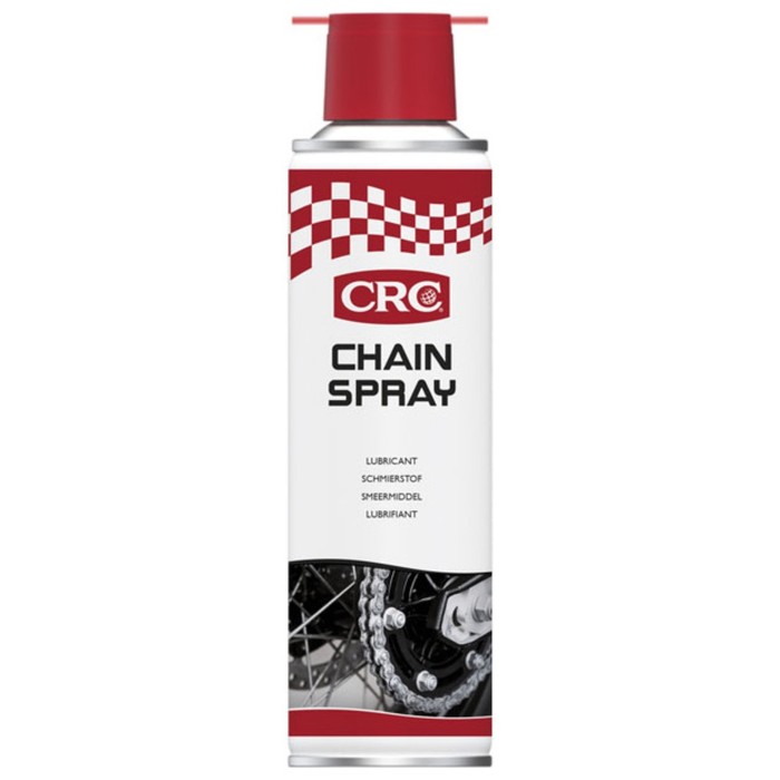 очиститель и востановитель цвета шин crc tire shine аэрозоль 250 мл Смазка цепных механизмов CRC Chain spray, аэрозоль, 250 мл