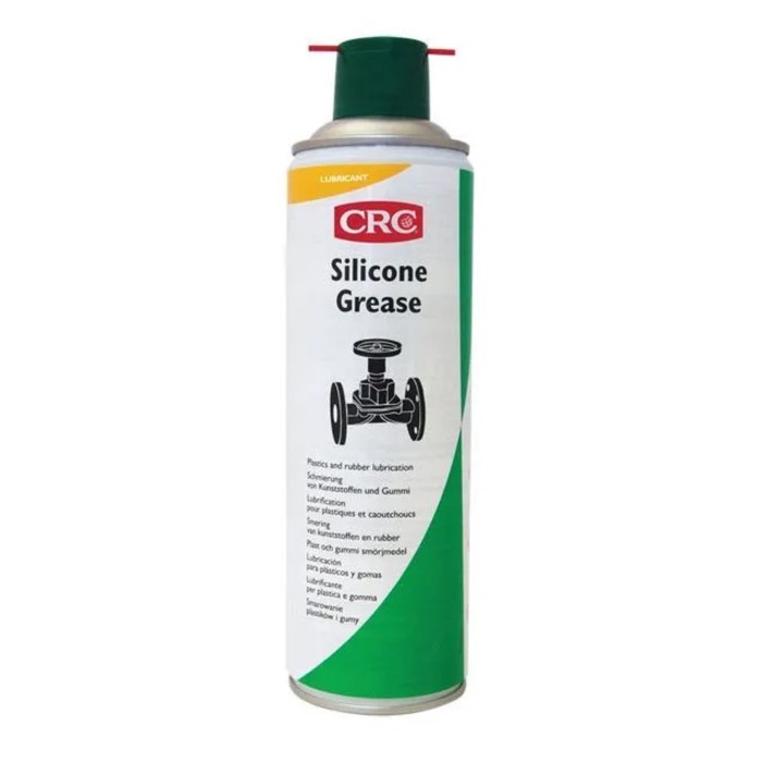 Смазка силиконовая CRC Silicone Grease, консистентная, аэрозоль, 400 мл силиконовая смазка аэрозоль 400 мл gy000701