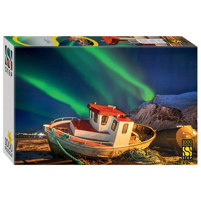 пазлы северное сияние в тромсё норвегия 1000 деталей tactic Мозаика «Северное сияние», 1000 элементов