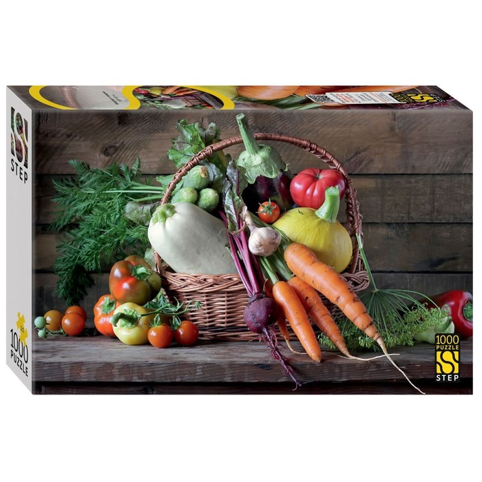 фото Пазл «натюрморт с овощами», 1000 деталей степ пазл