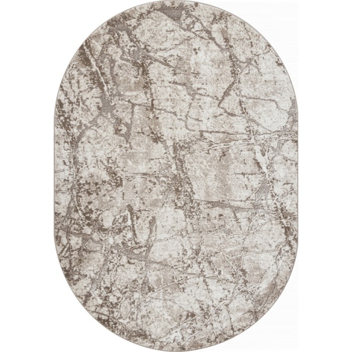 Ковёр овальный Merinos Alabama, размер 200x400 см, цвет beige ковёр овальный alabama f177 размер 290x200 см цвет beige