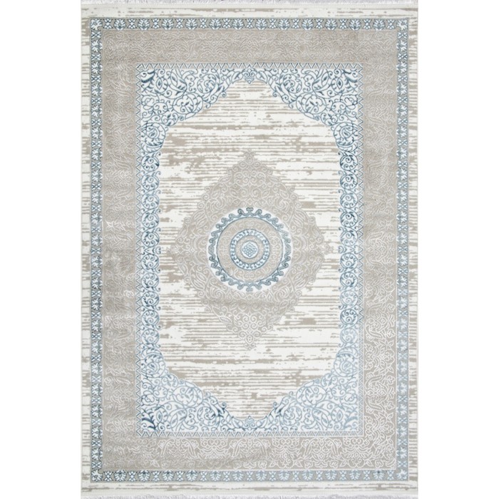 

Ковёр прямоугольный Arda Alfani, размер 200x400 см, цвет blue fdy/cream shrink
