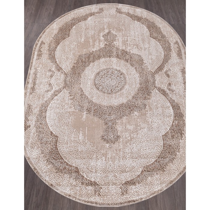 

Ковёр овальный Armina 03880b, размер 290x200 см, цвет brown / brown