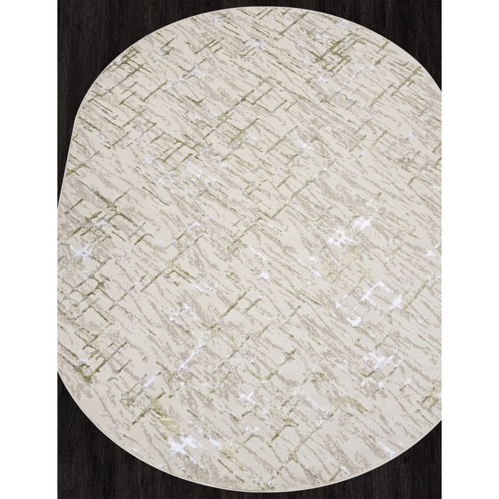 

Ковёр овальный Liman f164, размер 150x80 см, цвет cream-green