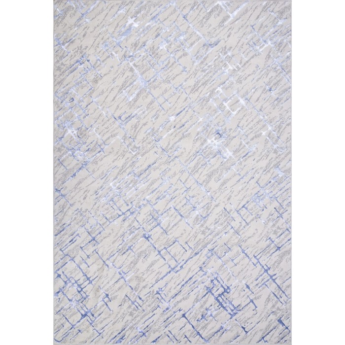 ковёр прямоугольный merinos liman размер 80x150 см цвет cream blue Ковёр прямоугольный Merinos Liman, размер 80x150 см, цвет cream-blue