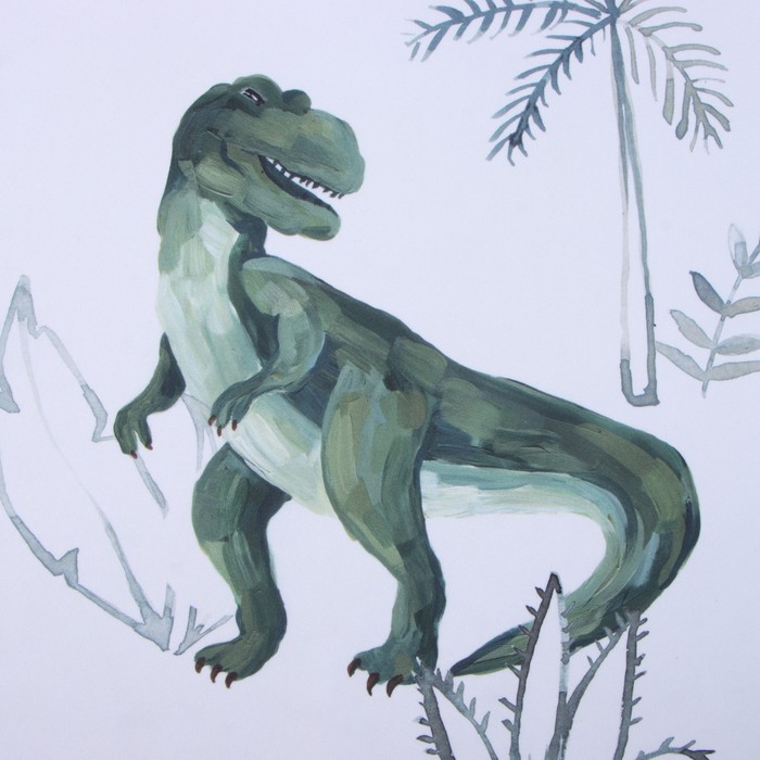 фото Комплект штор "этель" real dino, 145*260 см-2 шт, 100% п/э