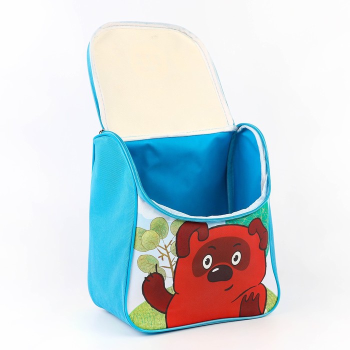 Рюкзак детский на молнии сверху, Текстиль, 20 см х 11 см х 26 см