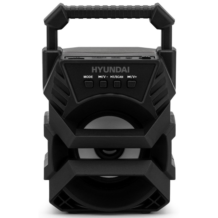 фото Колонка порт. hyundai h-ps1000 черный 9w 1.0 bt/usb 10м 500mah