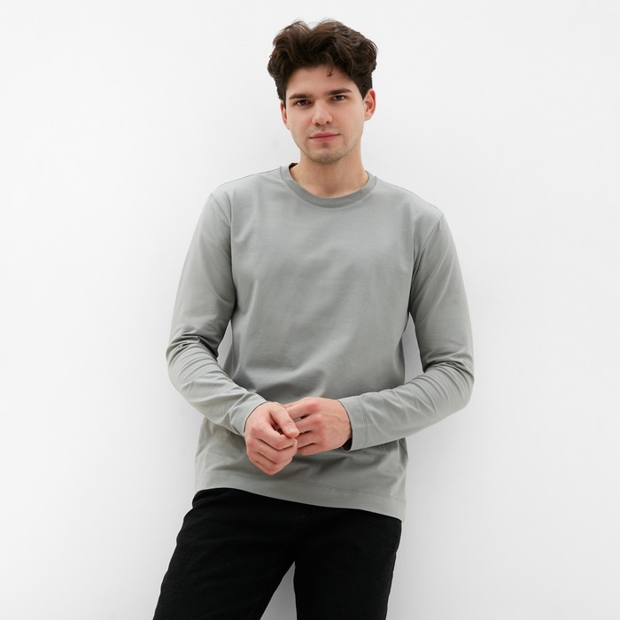 Лонгслив мужской MIST Men's casual размер 46, серый