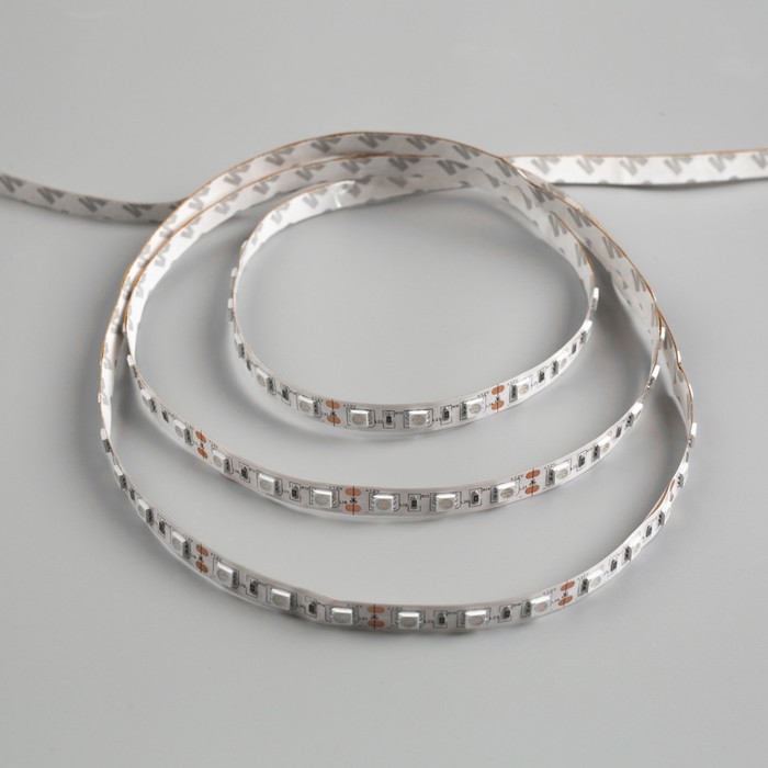 Светодиодная лента 12В, SMD5050, 5 м, IP33, 60 LED, 14.4 Вт/м, 14-16 Лм/1 LED, DC, КРАСНЫЙ