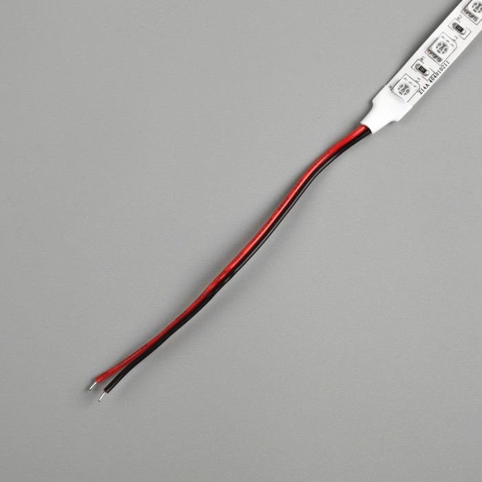 Светодиодная лента 12В, SMD5050, 5 м, IP33, 60 LED, 14.4 Вт/м, 14-16 Лм/1 LED, DC, КРАСНЫЙ